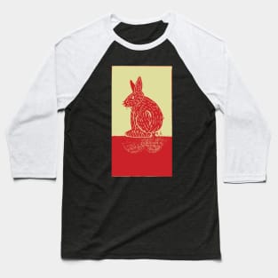 Rabbit in the Sun Baseball T-Shirt